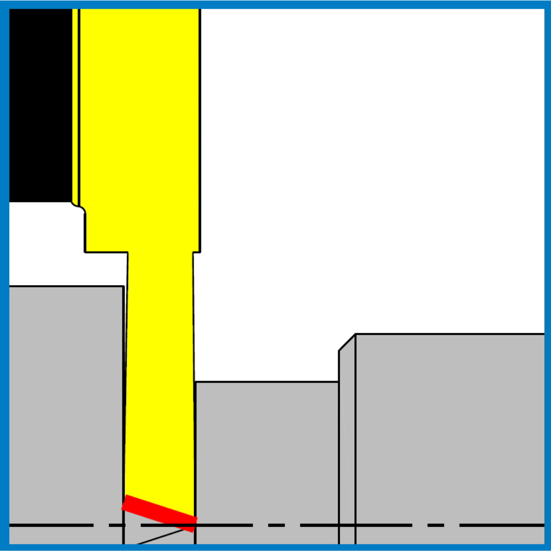 TURNDEC tronçonnage contre-broche